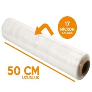 17 MİKRON 2 KG ŞEFFAF STREÇ
