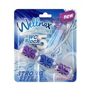WELLNAX WC BLOK KLOZET KOKUSU TEKLİ LAVANTA 57 GR
