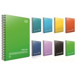 Gıpta Eco Fresco Spiralli Pp.Kapak Defter A5 96/1 4944 0414