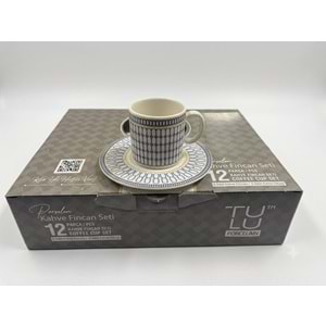 AYBAS ANT-M767 ELİS 12 PRÇ FİNCAN TAKIM