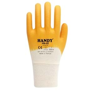 HANDY NİTRİL HN-05 SARI-BEYAZ ELD NO:10