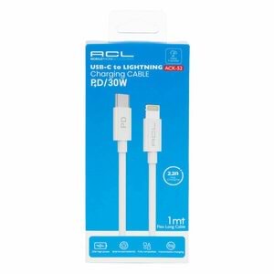 Acl Kablo USB Şarj-Veri Type-C Lightning 18W 3A 1mt ACK-52 5728