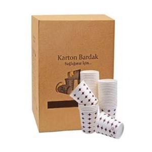 KARTON BARDAK 6,5 OZ 3000 Lİ 1 KUTU