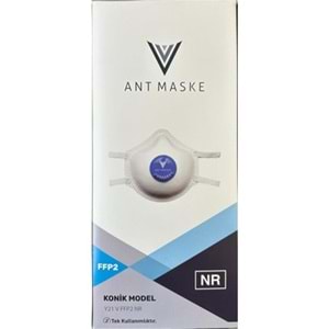 ANT MASKE FFP2 KONİK MODEL MASKE 25 Lİ