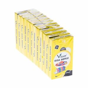 Visser Gıda Boyası Sarı 9Gr 7108