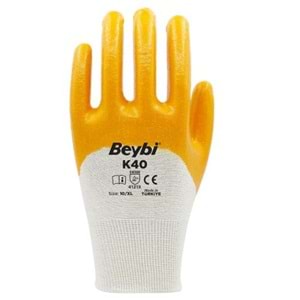 BEYBİ İŞÇİ ELDİVENİ K40 SARI NO: 10