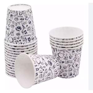 KARTON BARDAK 6,5 OZ 50 Lİ