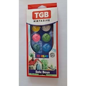 TGB 1034 12 Lİ SULU BOYA BÜYÜK