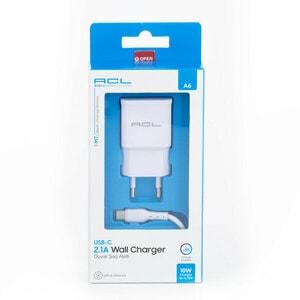 Acl Şarj Aleti Hızlı Ev Tipi Type-C 2.1A 10W A6 Ac2 0111