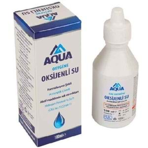 AQUA OKSİJENLİ SU 100 ML