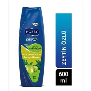 HOBBY ŞAMPUAN ZEYTİN ÖZLÜ 600 ML