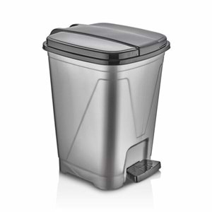 Merdem Çöp Kovası Pedallı Kare 18Lt No.3 MRD123 1232