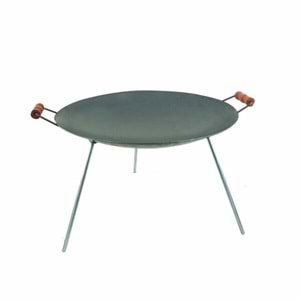 Orcamp Kavurma Sacı 3 Ayaklı 40cm Çantalı Yuvarlak G-380
