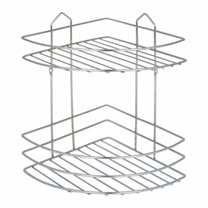 Elmop Eviday Banyo Köşelik Krom 2 Katlı PK02 1474