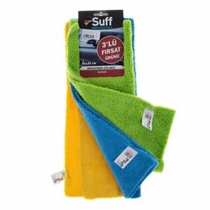 Suff Oto Bezi Mikrofiber Zambak 40x30 250Gr 3Lü Fırsat Ürünü A15-4030-250 1615