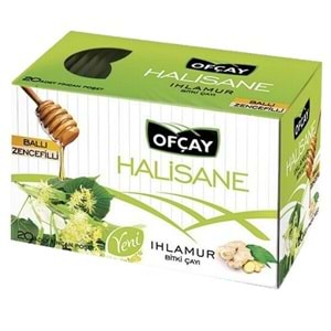Ofçay Halisane Bitki Çayı Ihlamur Ballı Zencefilli 20 li