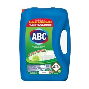 ABC Sıvı Bulaşık Deterjanı Limonlu 4 Kg