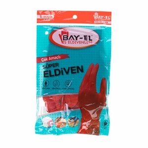 Bayel Temizlik ve Bulaşık Eldiveni Çok Amaçlı (S) 7-7.5