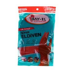 Bayel Temizlik ve Bulaşık Eldiveni Çok Amaçlı (XL) 10-10.5 EL438-3 1951