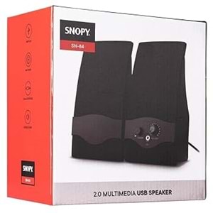 SNOPY SN-84 SİYAH USB SPEAKER