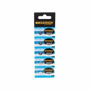 Wilkinson Para Pil Lithium CR1025 1 ADET