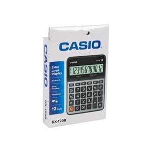 Casio Hesap Makinesi 12 Hane DX-120B 2267