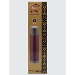 Cooker Trend Termos Çelik 0.75Lt Çift Katlı
