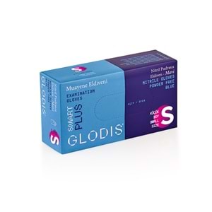 GLODİS PUDRASIZ NİTRİL ELDİVEN S BEDEN 100 LÜ