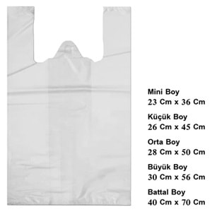 BÜYÜK BOY HIŞIR POŞET 1 KG