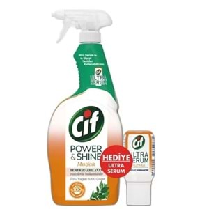 Cif power shıne Mutfak 750 Ml Sprey +Serum Mutfak