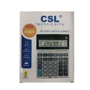 CSL CT-8875 HESAP MAKİNESİ