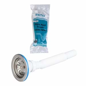 Kınetex Lavabo Sifonu Geniş Ağızlı Tırnaklı KTX-2586 5860