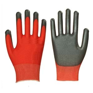 AVRASYA KIRMIZI+MAVİ NİTRİL ELDİVEN İŞÇİ ELDİVENİ