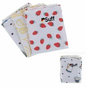 Suff Cam ve Yüzey Temizleme Bezi Mikrofiber Mutfak Serisi 60x40 3lü 250Gr A09-6040-250K 2810 2810