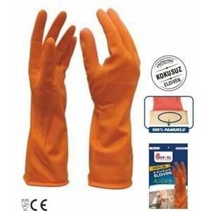 Bayel Kauçuk Eldiven Turuncu (XL) EL440 3049
