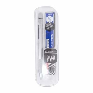 Scrikss Versatil Kalem Set Graph-X 0.7Mm 3 Lu Gümüş 3663