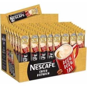 NESCAFE 3 Ü 1 ARADA SÜTLÜ KÖPÜKLÜ 48 ADET