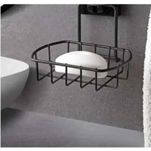 Decor-Tel Magic Katı Sabunluk Siyah DT-705