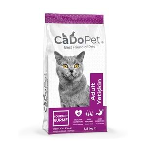 CADOPET KEDİ MAMASI GURME 1,5 KG