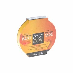Picador Çift Taraflı Bant Hotmelt Askılı 19mmX25m 4101 KM 002 4017