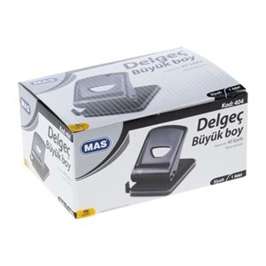 Mas Delgeç Punch Büyük Boy Siyah Kod404 0495
