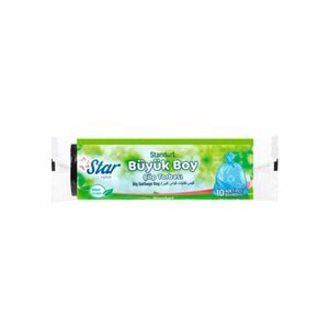 Starplus Çöp Poşeti Büyük Boy Mavi Ebat 65X80 60Gr