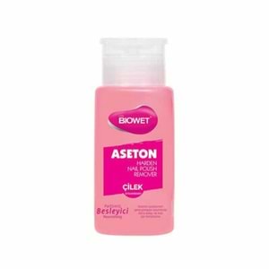 Biowet Aseton 150Ml Pompalı Çilekli 0741