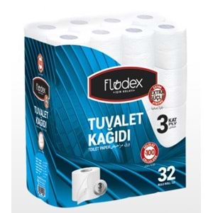 FLODEX 3 KATLI TUVALET KAĞIDI 32 Lİ