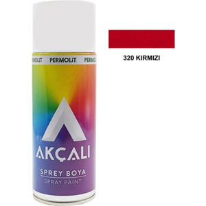 Akçalı Sprey Boya Kırmızı ral 320 400 Ml