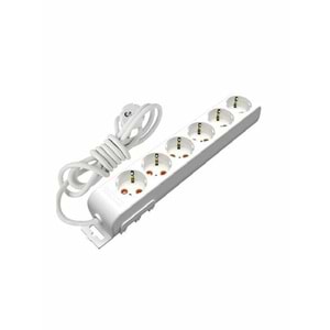 Mutlusan Ri-Tech Grup Priz Topraklı 6Lı 5mt