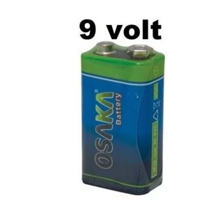 OSAKA BATTERY YASSI PİL 9 VOLT