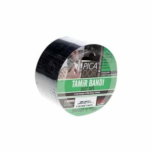 Picador Tamir Bandı Askılı 50mmX10mt Siyah KI001 4406