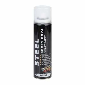 Steel Sprey Boya Beyaz 200ml 3421