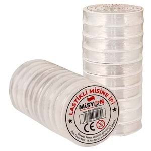 MİSYON MİSİNE MİSİNA İPİ 0.7 MM LASTİKLİ